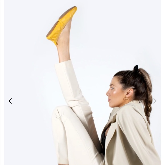 Yosi Samra Foldable ballet flats
